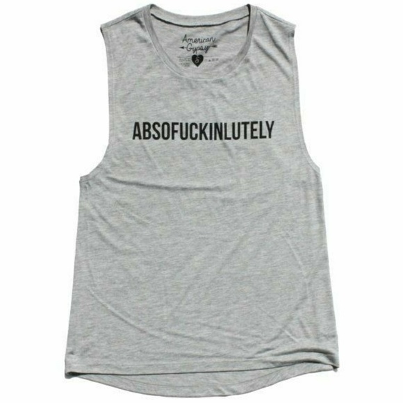 Grey Muscle Tank - Picture 1 of 2